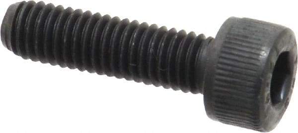Value Collection - M5x0.80 Metric Coarse Hex Socket Drive, Socket Cap Screw - Grade 12.9 Alloy Steel, Black Oxide Finish, Fully Threaded, 18mm Length Under Head - Apex Tool & Supply