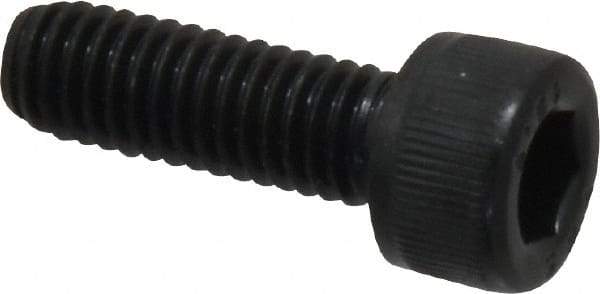 Value Collection - M6x1.00 Metric Coarse Hex Socket Drive, Socket Cap Screw - Grade 12.9 Alloy Steel, Black Oxide Finish, Fully Threaded, 18mm Length Under Head - Apex Tool & Supply