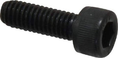 Value Collection - M6x1.00 Metric Coarse Hex Socket Drive, Socket Cap Screw - Grade 12.9 Alloy Steel, Black Oxide Finish, Fully Threaded, 18mm Length Under Head - Apex Tool & Supply