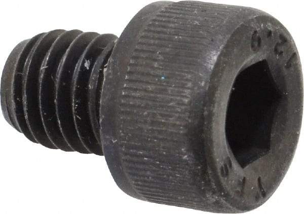 Value Collection - M8x1.25 Metric Coarse Hex Socket Drive, Socket Cap Screw - Grade 12.9 Alloy Steel, Black Oxide Finish, Fully Threaded, 10mm Length Under Head - Apex Tool & Supply
