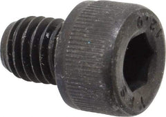 Value Collection - M8x1.25 Metric Coarse Hex Socket Drive, Socket Cap Screw - Grade 12.9 Alloy Steel, Black Oxide Finish, Fully Threaded, 10mm Length Under Head - Apex Tool & Supply