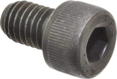 Value Collection - M8x1.25 Metric Coarse Hex Socket Drive, Socket Cap Screw - Grade 12.9 Alloy Steel, Black Oxide Finish, Fully Threaded, 12mm Length Under Head - Apex Tool & Supply