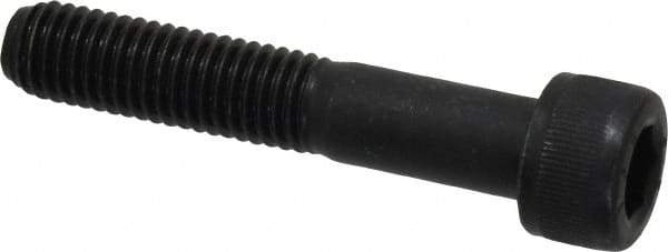 Value Collection - M10x1.50 Metric Coarse Hex Socket Drive, Socket Cap Screw - Grade 12.9 Alloy Steel, Black Oxide Finish, Partially Threaded, 55mm Length Under Head - Apex Tool & Supply