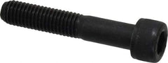 Value Collection - M10x1.50 Metric Coarse Hex Socket Drive, Socket Cap Screw - Grade 12.9 Alloy Steel, Black Oxide Finish, Partially Threaded, 55mm Length Under Head - Apex Tool & Supply