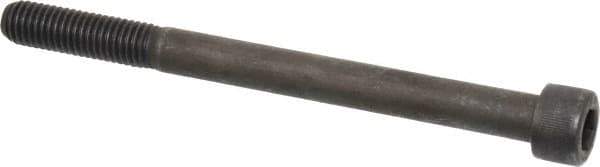 Value Collection - M10x1.50 Metric Coarse Hex Socket Drive, Socket Cap Screw - Grade 12.9 Alloy Steel, Black Oxide Finish, Partially Threaded, 120mm Length Under Head - Apex Tool & Supply
