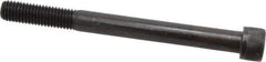 Value Collection - M12x1.75 Metric Coarse Hex Socket Drive, Socket Cap Screw - Grade 12.9 Alloy Steel, Black Oxide Finish, Partially Threaded, 130mm Length Under Head - Apex Tool & Supply
