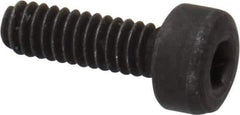 Value Collection - M2x0.40 Metric Coarse Hex Socket Drive, Socket Cap Screw - Grade 12.9 Alloy Steel, Black Oxide Finish, Fully Threaded, 6mm Length Under Head - Apex Tool & Supply