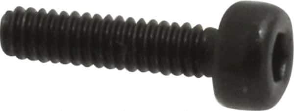 Value Collection - M2x0.40 Metric Coarse Hex Socket Drive, Socket Cap Screw - Grade 12.9 Alloy Steel, Black Oxide Finish, Fully Threaded, 8mm Length Under Head - Apex Tool & Supply