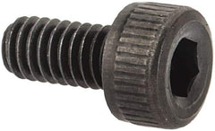 Value Collection - M2.5x0.45 Metric Coarse Hex Socket Drive, Socket Cap Screw - Grade 12.9 Alloy Steel, Black Oxide Finish, Fully Threaded, 5mm Length Under Head - Apex Tool & Supply
