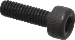 Value Collection - M2.5x0.45 Metric Coarse Hex Socket Drive, Socket Cap Screw - Grade 12.9 Alloy Steel, Black Oxide Finish, Fully Threaded, 8mm Length Under Head - Apex Tool & Supply