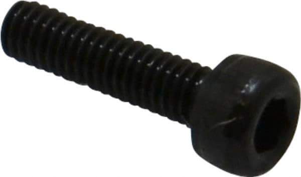 Value Collection - M2.5x0.45 Metric Coarse Hex Socket Drive, Socket Cap Screw - Grade 12.9 Alloy Steel, Black Oxide Finish, Fully Threaded, 10mm Length Under Head - Apex Tool & Supply