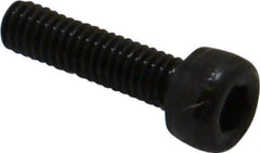 Value Collection - M2.5x0.45 Metric Coarse Hex Socket Drive, Socket Cap Screw - Grade 12.9 Alloy Steel, Black Oxide Finish, Fully Threaded, 10mm Length Under Head - Apex Tool & Supply