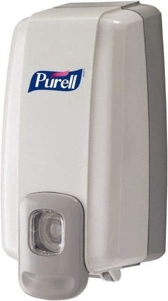 PURELL - 1000 mL Foam Hand Sanitizer Dispenser - ABS Plastic, Hanging, Gray - Apex Tool & Supply