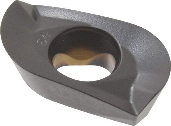 Kennametal - EP1864 GD Grade KCPK30 Carbide Milling Insert - TiN/TiCN/Al2O3 Finish, 0.217" Thick, 6.4mm Corner Radius - Apex Tool & Supply