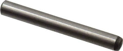 Value Collection - 3mm Diam x 25mm Pin Length Alloy Steel Standard Dowel Pin - C 58-62 Hardness, 3,340 Lb Breaking Strength, 1 Rounded End - Apex Tool & Supply