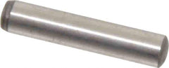 Value Collection - 5mm Diam x 25mm Pin Length Alloy Steel Standard Dowel Pin - C 58-62 Hardness, 9,270 Lb Breaking Strength, 1 Rounded End - Apex Tool & Supply