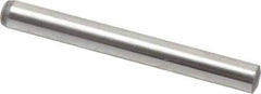 Value Collection - 5mm Diam x 45mm Pin Length Alloy Steel Standard Dowel Pin - C 58-62 Hardness, 9,270 Lb Breaking Strength, 1 Rounded End - Apex Tool & Supply