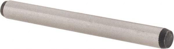 Value Collection - 5mm Diam x 50mm Pin Length Alloy Steel Standard Dowel Pin - C 58-62 Hardness, 9,270 Lb Breaking Strength, 1 Rounded End - Apex Tool & Supply