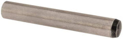 Value Collection - 6mm Diam x 40mm Pin Length Alloy Steel Standard Dowel Pin - C 58-62 Hardness, 13,300 Lb Breaking Strength, 1 Rounded End - Apex Tool & Supply