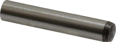 Value Collection - 8mm Diam x 45mm Pin Length Alloy Steel Standard Dowel Pin - C 58-62 Hardness, 23,700 Lb Breaking Strength, 1 Rounded End - Apex Tool & Supply