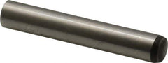 Value Collection - 8mm Diam x 50mm Pin Length Alloy Steel Standard Dowel Pin - C 58-62 Hardness, 23,700 Lb Breaking Strength, 1 Rounded End - Apex Tool & Supply