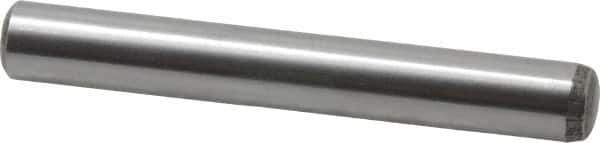 Value Collection - 8mm Diam x 60mm Pin Length Alloy Steel Standard Dowel Pin - C 58-62 Hardness, 23,700 Lb Breaking Strength, 1 Rounded End - Apex Tool & Supply