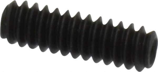 Value Collection - #6-32 UNC, 7/16" OAL, Cup Point Set Screw - Alloy Steel, 1/16" Key - Apex Tool & Supply