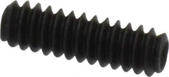 Value Collection - #6-32 UNC, 7/16" OAL, Cup Point Set Screw - Alloy Steel, 1/16" Key - Apex Tool & Supply