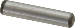 Value Collection - 3/32" Diam x 7/16" Pin Length Alloy Steel Standard Dowel Pin - C 50-58 Hardness, 1,800 Lb Breaking Strength, 1 Beveled & 1 Rounded End - Apex Tool & Supply