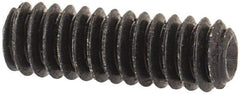 Value Collection - M2.0x0.40 Metric Coarse, 6mm OAL, Cup Point Set Screw - Grade 14.9 (45H) Alloy Steel, 0.9mm Key - Apex Tool & Supply