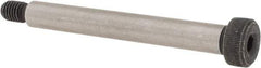 Value Collection - 10mm Shoulder Diam x 80mm Shoulder Length, M8x1.25 Metric Coarse, Hex Socket Shoulder Screw - 12.9 Alloy Steel, Uncoated, 6.78 to 7mm Head Height x 15.73 to 16mm Head Diam - Apex Tool & Supply