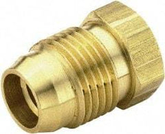 Parker - 5/8" OD, Brass Nut & Sleeve - 7/8" Hex, Comp Ends - Apex Tool & Supply