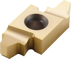 Seco - 20NR Internal Right Hand Trapez Laydown Threading Insert - Grade CP500, TiAlN/TiN Coated Carbide, 12.7mm Inscribed Circle - Apex Tool & Supply