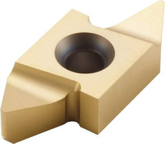 Seco - 26NR Internal Right Hand 4.5-2.5 Partial Profile 55° Laydown Threading Insert - Grade CP500, TiAlN/TiN Coated Carbide, 15.88mm Inscribed Circle - Apex Tool & Supply