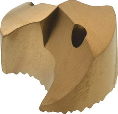Seco - Series SD100, 19.2mm Diam 140° Replaceable Drill Tip - Carbide, TiAlN Finish, Through Coolant - Apex Tool & Supply
