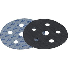 Dynabrade - 3" Diam, Round, Hook & Loop Face, Conversion Backing Pad - Random Orbital Sander Compatible, Adhesive/PSA Back, Nonvacuum Pad - Apex Tool & Supply