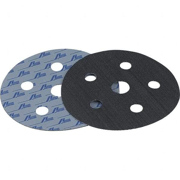 Dynabrade - 3-1/2" Diam, Round, Hook & Loop Face, Conversion Backing Pad - Random Orbital Sander Compatible, Adhesive/PSA Back, Nonvacuum Pad - Apex Tool & Supply