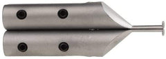 SPI - 0.4mm Wide Flange, Hard Chrome Steel Caliper Groovemaster - 1 Piece, 10mm Bore Depth, For Use with 6" Vernier, Dial & Digital Calipers - Apex Tool & Supply