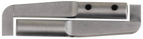 SPI - Accurate up to 0.001", 0.024" Wide Flange, 0.375" Groove Depth, Hard Chrome Steel Caliper Groovemaster - 1 Piece, 3" Bore Depth, For Use with 6" Vernier, Dial & Digital Calipers - Apex Tool & Supply