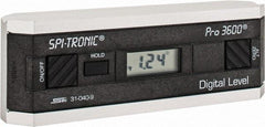 SPI - Multiple dg Resolution Digital Combination Protractor and Inclinometer - Multiple dg Accuracy, Multiple dg Range, Data Output - Apex Tool & Supply