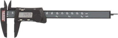 SPI - 0 to 150mm Range, 0.1mm Resolution, Electronic Caliper - Super Polymid with 40mm Super Polymid Jaws, 0.1mm Accuracy - Apex Tool & Supply