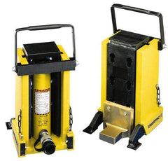 Enerpac - 20 Ton, 6.18" Stroke, 32 Cu In Oil Capacity, Portable Hydraulic Machine Lift Cylinder - 32 Cu In Oil Capacity - Apex Tool & Supply