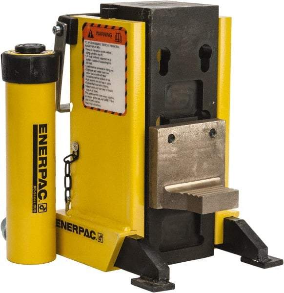 Enerpac - 8.5 Ton, 5.39" Stroke, 13.7 Cu In Oil Capacity, Portable Hydraulic Machine Lift Cylinder - 13.7 Cu In Oil Capacity - Apex Tool & Supply