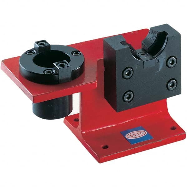 Techniks - Tool Holder Tightening Fixtures Compatible Taper: BT30 Number of Positions: 2 - Apex Tool & Supply