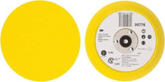 3M - 6" Diam Hook & Loop Disc Backing Pad - Medium Density, 12,000 RPM - Apex Tool & Supply