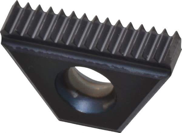 Kennametal - 1mm Pitch, Internal Thread, ISO Standard, STN KC635M Grade Thread Mill Insert - Carbide, TiAlN Coating - Apex Tool & Supply