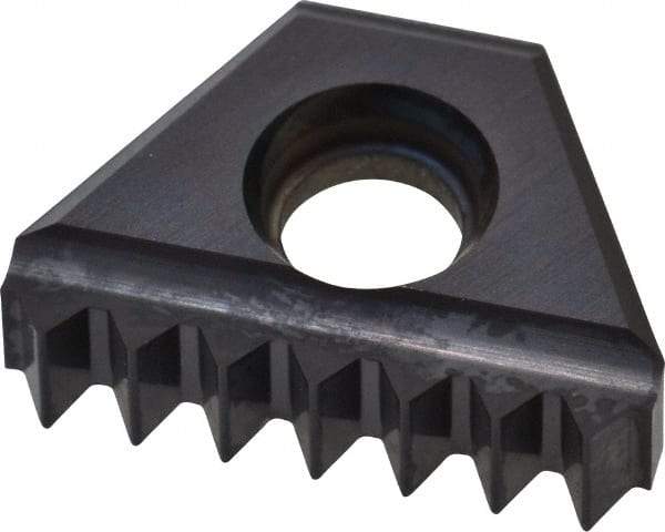 Kennametal - 2mm Pitch, Internal Thread, ISO Standard, STN KC635M Grade Thread Mill Insert - Carbide, TiAlN Coating - Apex Tool & Supply