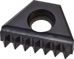 Kennametal - 2mm Pitch, Internal Thread, ISO Standard, STN KC635M Grade Thread Mill Insert - Carbide, TiAlN Coating - Apex Tool & Supply