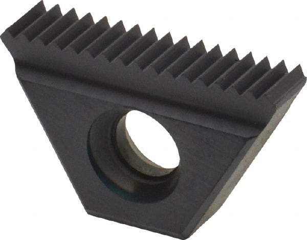 Kennametal - 1.5mm Pitch, Internal Thread, ISO Standard, STN KC635M Grade Thread Mill Insert - Carbide, TiAlN Coating - Apex Tool & Supply