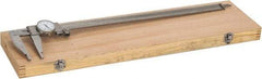Value Collection - 0", 0.5" (Inside Range)" to 18" Range, 0.001" Graduation, 0.1" per Revolution, Dial Caliper - White Face, 3.39" Jaw Length - Apex Tool & Supply